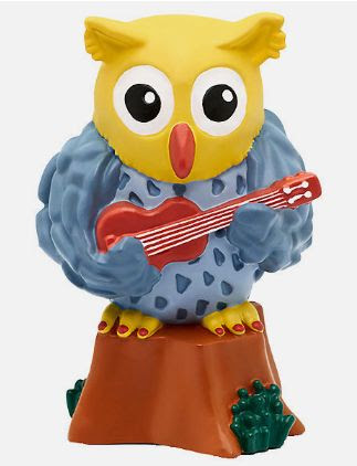 Clipart Eule mit Gitarre